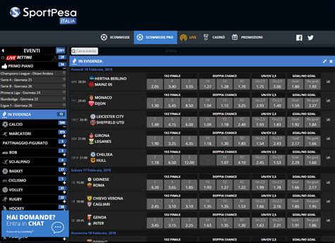SportPesa.it: la casa di Casinò Online, slot, Poker e Scommesse .